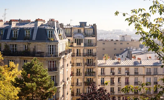 Immeubles résidentiels en ville